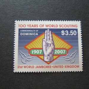 Dominica Sc 2611 Scout set MNH