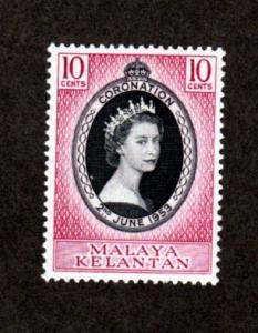 Malaya Kelantan # 71 Mint Coronation!