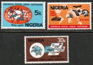 Nigeria Sc #321-323 Mint Hinged