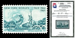 Scott 1244 1964 5c World's Fair Issue Mint Graded XF-Sup 95 NH with PSE ...