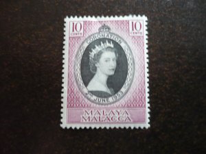 Stamps - Malaya Malacca - Scott# 27 - Mint Hinged Set of 1 Stamp