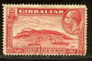 Gibraltar # 96, Used.