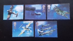 Great Britain 1997 Aircrafts Used