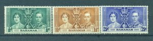 Bahamas sc# 97-99 mlh cat value $1.05