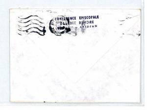 CM282 1977 *IVORY COAST* Missionary Air Mail MIVA Austria Cover