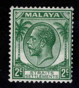 Straits Settlements Scott 218 MH* KGV stamp, wmk4,