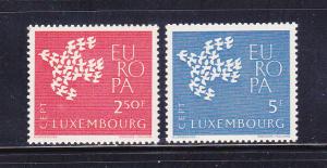 Luxembourg 382-383 Set MNH Europa (A)