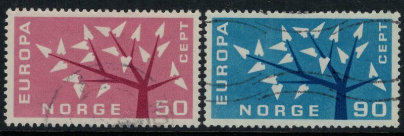 Norway #414-5  CV $2.25  Europa