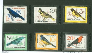 Uruguay #C258-63 Mint (NH) Single (Complete Set)