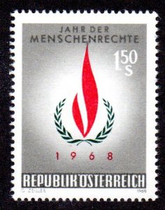 AUSTRIA 819 MNH BIN $.55 FLAME