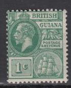 British Guyana - 1913 KGV 1c Sc# 178 - MH (1511)