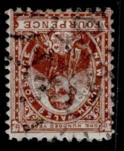 New South Wales #79 Capt. Cook Issue Inverted Perf. 11 X 12 Wmk.55