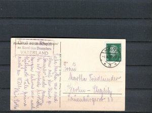 GERMANY; 1929 early Illustrated SEEPOST CARD fine used item, Mainz