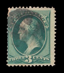 UNITED STATES STAMP. 1873. SCOTT # 158. USED. ITEM 4