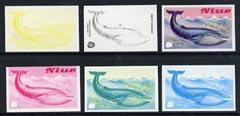 Niue 1983 Blue Whale 40c (from Protect the Whales set) th...