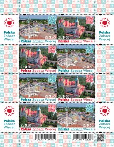 Poland 2022 MNH Stamps Mini Sheet Tourism Poland See More UNESCO Castle Zamosc