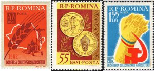 42439 MNH RUMANIA 1962 COLECTIVIZACION DE LA AGRICULTURA