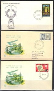BRITISH COMMONWEALTH  1940-70's COLLECTION OF 22 FDC'S