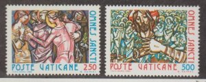 Vatican City Scott #679-680 Stamps - Mint NH Set