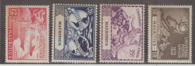 Mauritius Scott #231-234 Stamps - Mint NH Set