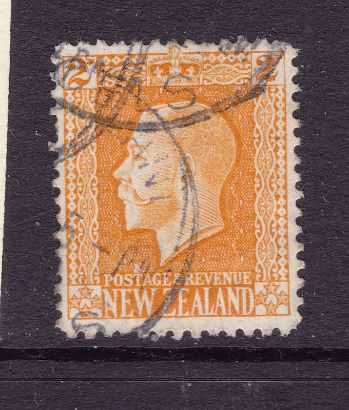 New Zealand a good used KGV 2d recess