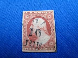 U.S. SCOTT #10  -  Used