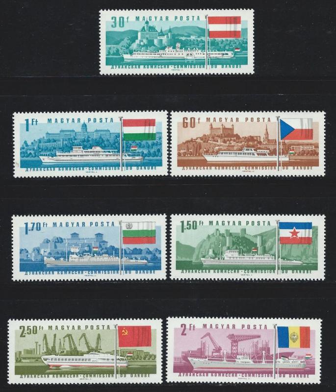 HUNGARY SC# 1828-34 F-VF MNH 1967