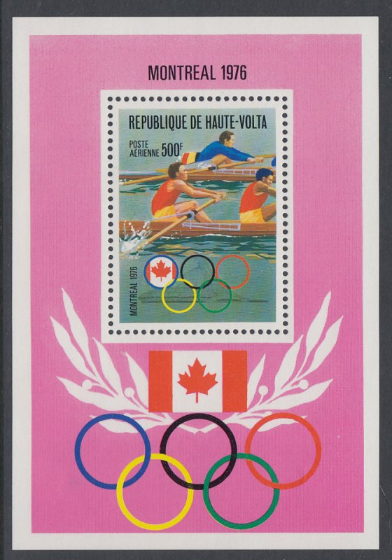 Burkina Faso C260 Olympics Souvenir Sheet MNH VF