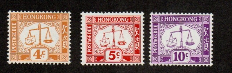 HONG KONG J13-J15  Mint Never Hinged