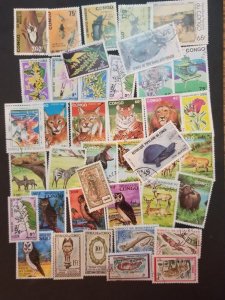 CONGO CTO  Used and Mint MNH OG Unused Stamp Lot T2631