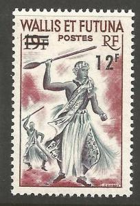 WALLIS & FUTUNA ISLANDS 174, MNH STAMP, ISLANDER WITH SPEAR