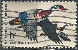 US 1362 (used) 6¢ waterfowl conservation (1968)