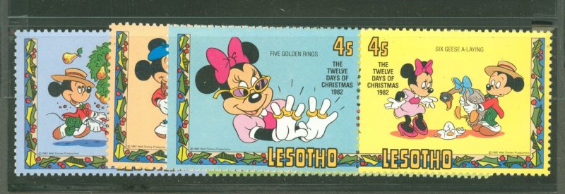 Lesotho #381-386  Multiple (Disney)