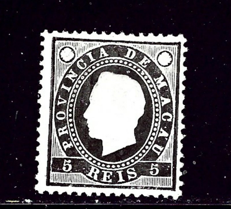 Macao 35 No Gum 1888 issue