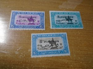 Sudan  #  C31/C33-34  MH