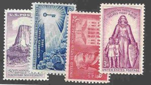 1084-1087 Mint,OG,NH... SCV $1.00