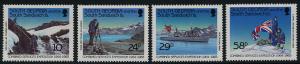 South Georgia 139-42 MNH Ship, Helicopter, Military