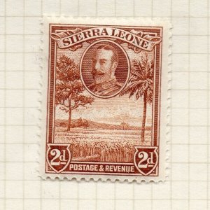 Sierra Leone 1954-59 Early Issue Fine Mint Hinged 2d. NW-157883