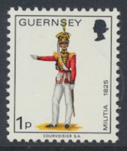 Guernsey SG 99  SC# 96 Militia  Mint Never Hinged see scan 