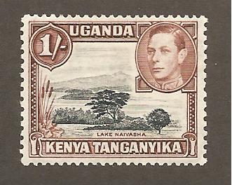 Kenya, Uganda, Tang  Scott #80  Mint H  Scott CV $18.00