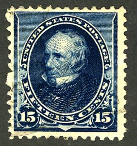 U.S. #227 MINT NG TINY THIN