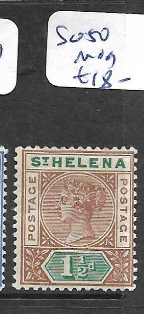 ST HELENA (PP2201B) QV 1 1/2D  SG 48  MOG