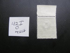 Germany 1880 MNH MI. 42Ic  SC 40  VF  25 EUROS (113)
