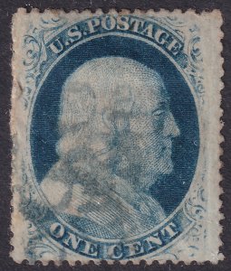#24 Used, VF, Nibbed perf at left (CV $37.5 - ID46661) - Joseph Luft