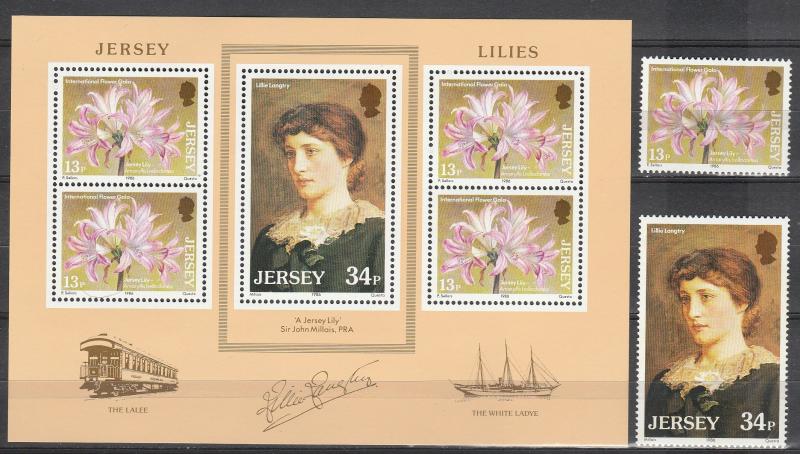 Jersey #391-2, 392a MNH CV $6.25 (A12067L)