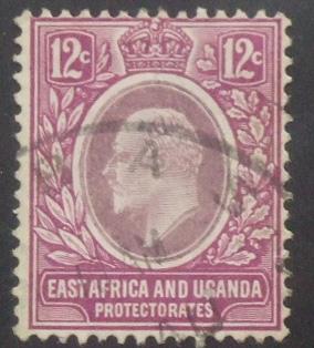 EAST AFRICA AND UGANDA EDWARD VII SG 38