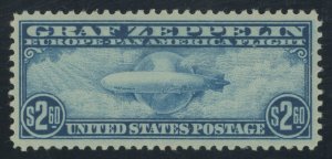 USA C15 - $2.60 Graf Zeppelin - VF/XF Mint hinged & Sound