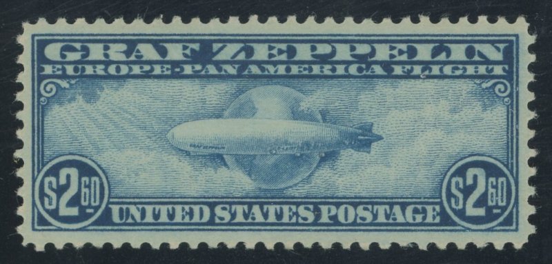 USA C15 - $2.60 Graf Zeppelin - VF/XF Mint hinged & Sound