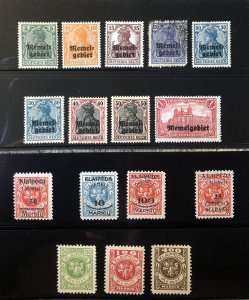 Memel Lot MH CV $18+