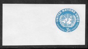 Just Fun Covers  United Nations #U1 Cut Square (my1) Collection / Lot